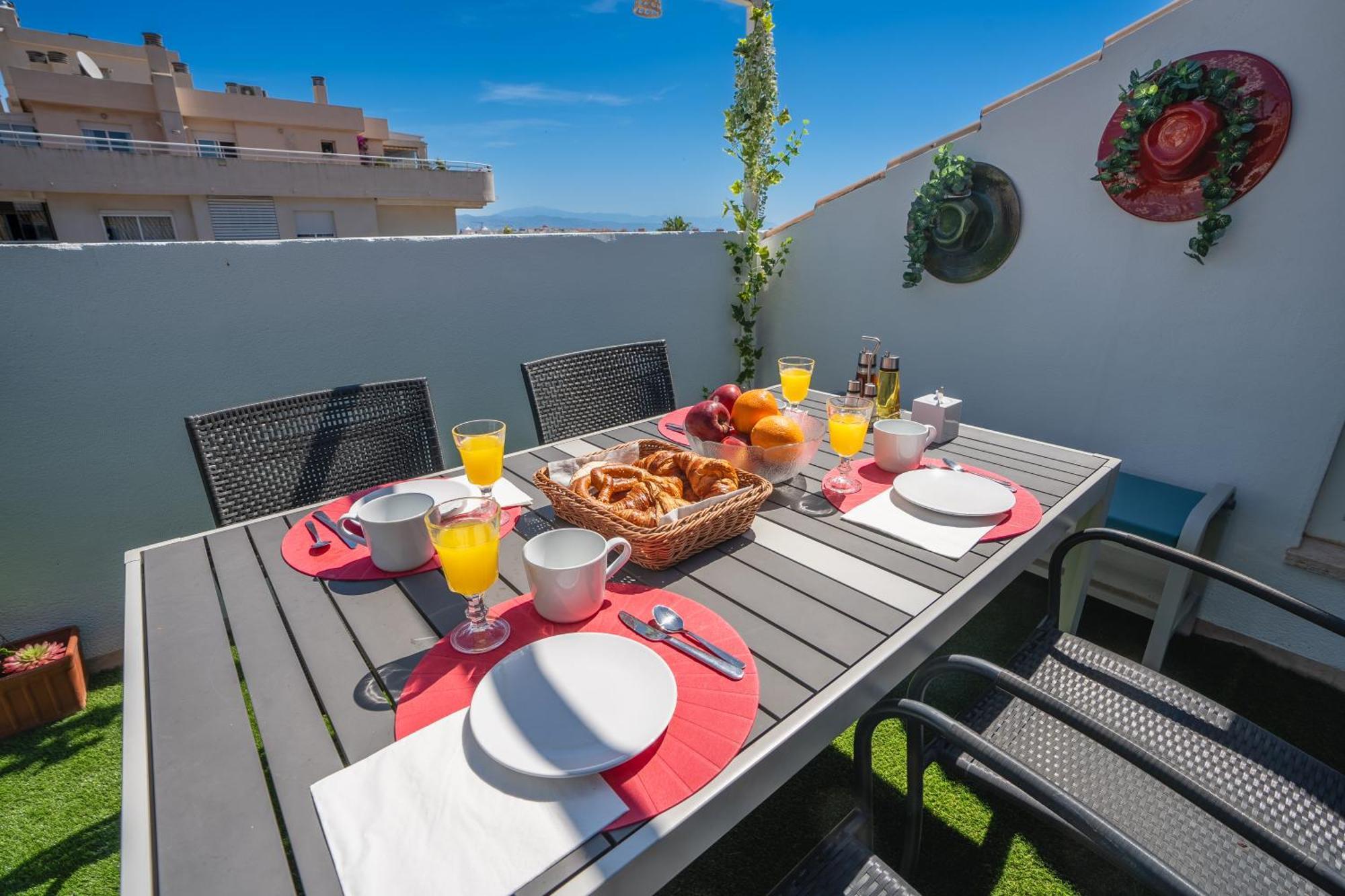 Penthouse With Sea Views Los Alamos 토레몰리노스 외부 사진