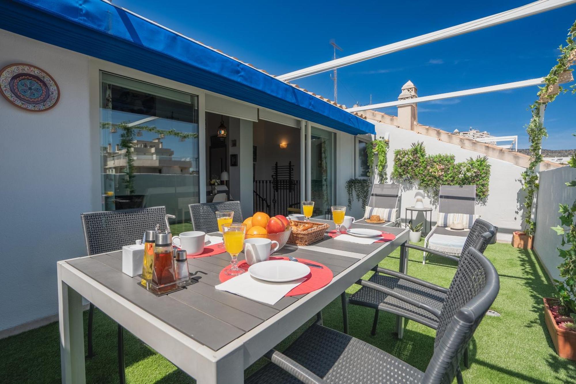 Penthouse With Sea Views Los Alamos 토레몰리노스 외부 사진